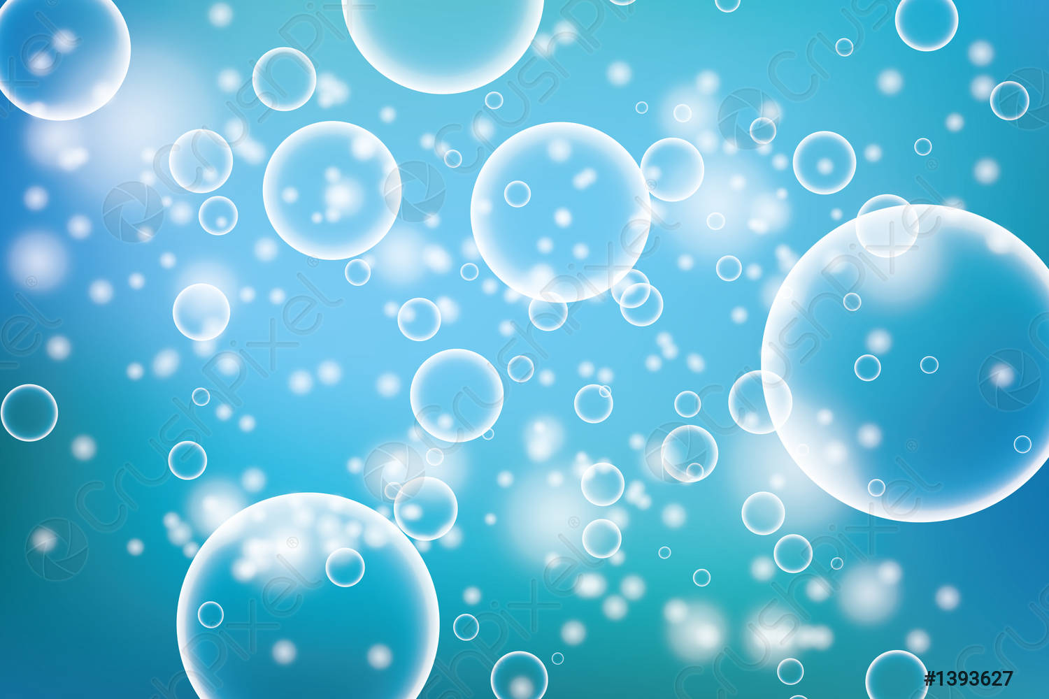 Detail Bubble Blue Background Nomer 47