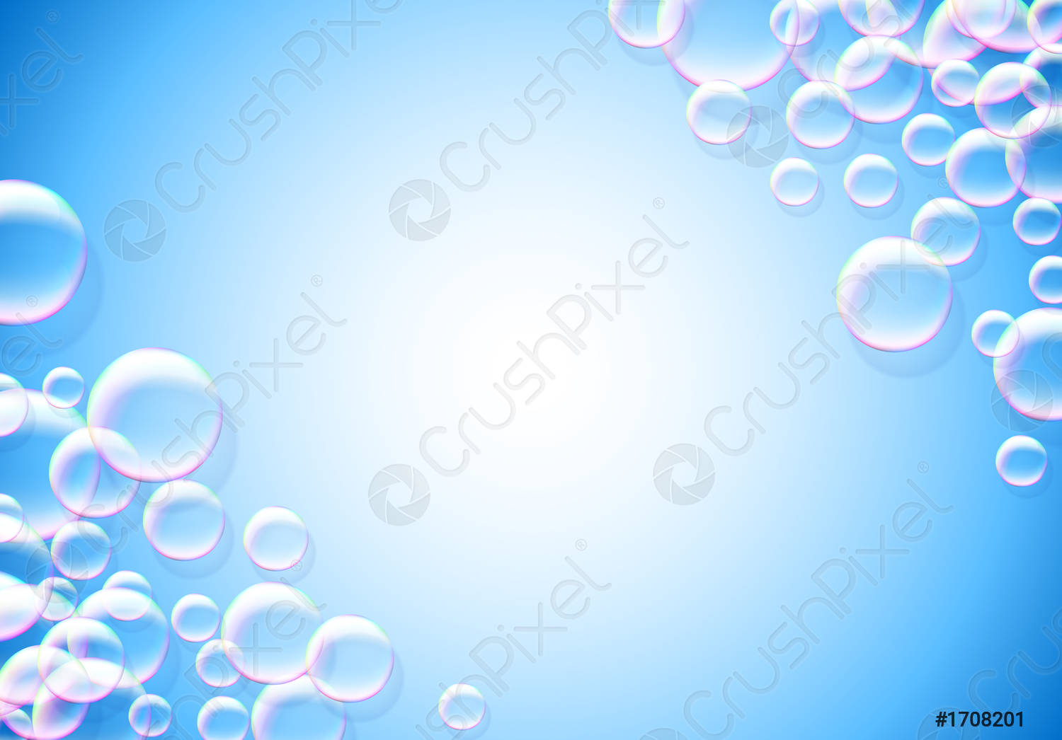 Detail Bubble Blue Background Nomer 48