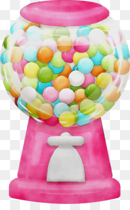 Detail Bubble Gum Machine Clip Art Nomer 24