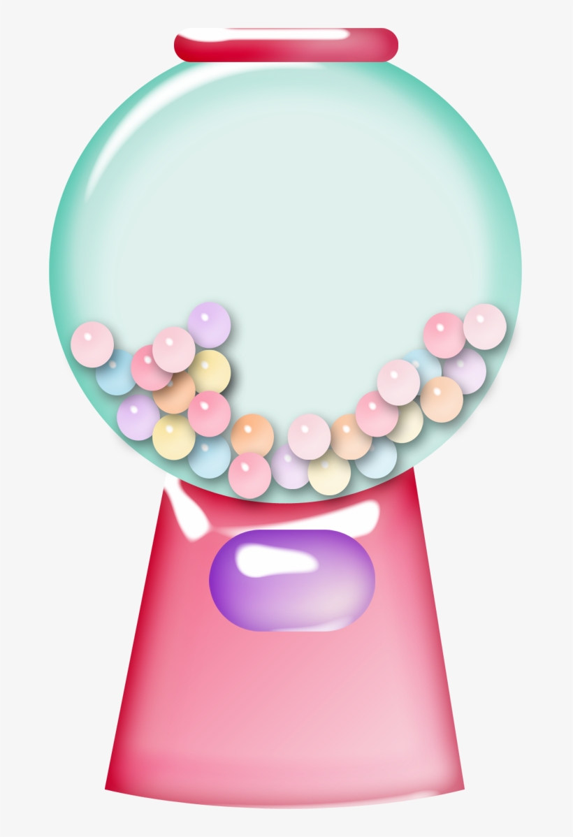 Detail Bubble Gum Machine Clip Art Nomer 25