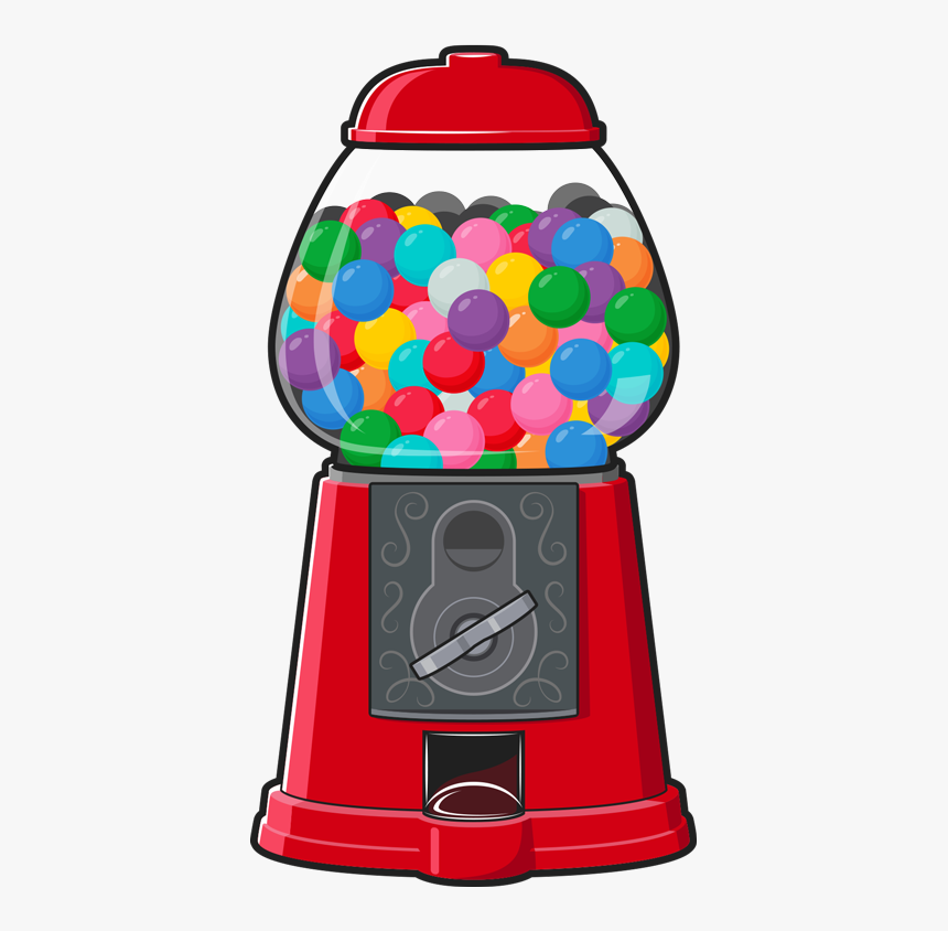 Detail Bubble Gum Machine Clip Art Nomer 5