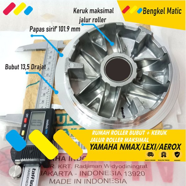 Detail Bubut Rumah Roller Nomer 17
