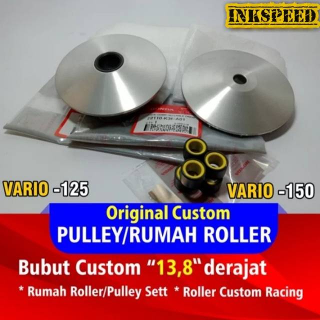 Detail Bubut Rumah Roller Vario 125 Nomer 29