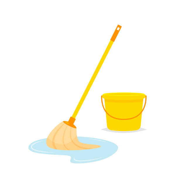 Detail Bucket And Mop Clipart Nomer 18