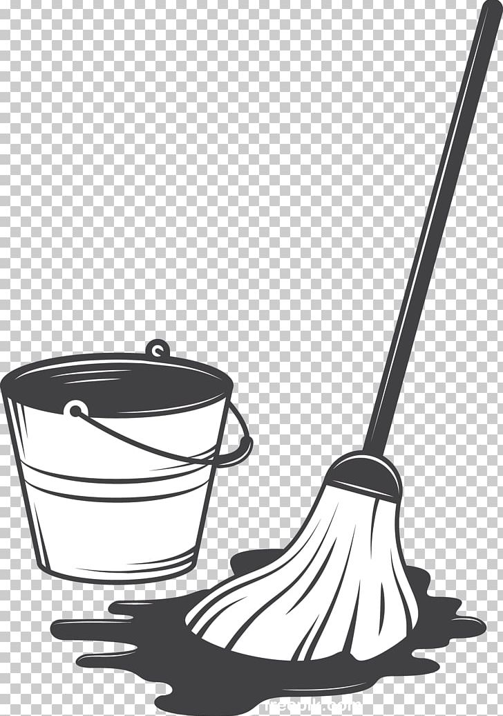 Detail Bucket And Mop Clipart Nomer 49