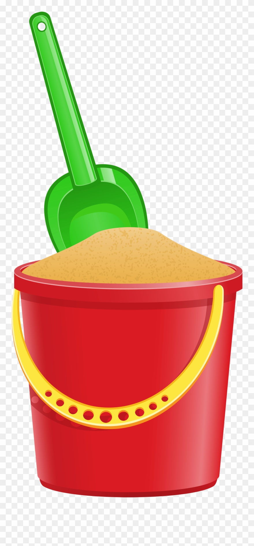 Detail Bucket And Shovel Clipart Nomer 18