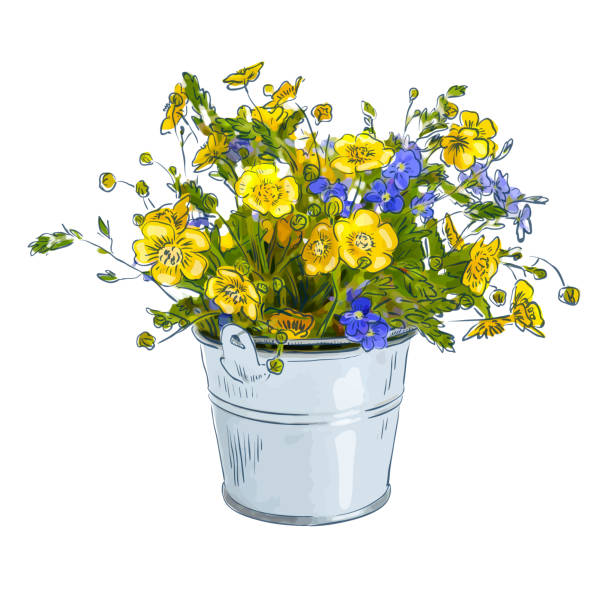 Detail Bucket Bunga Vector Nomer 20