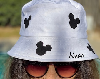 Detail Bucket Hat With Mickey Mouse Ears Nomer 53