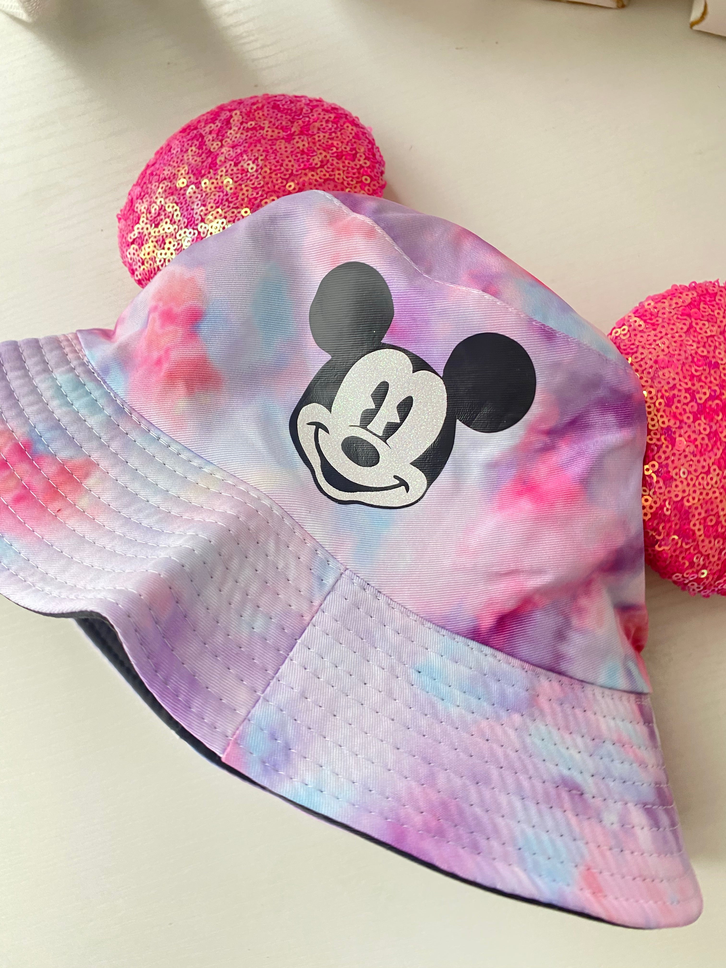 Detail Bucket Hat With Mickey Mouse Ears Nomer 54