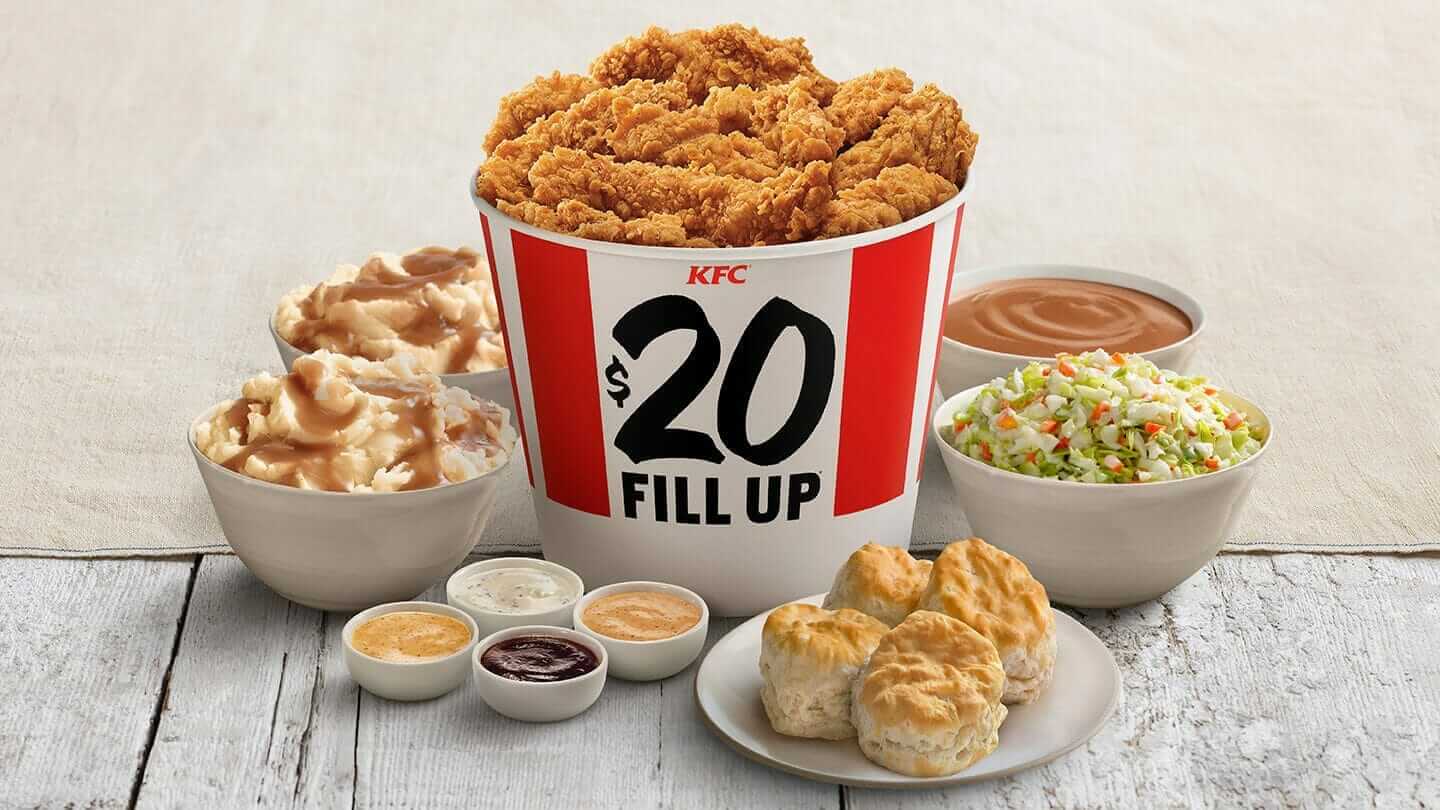 Detail Bucket Kfc Menu Nomer 20