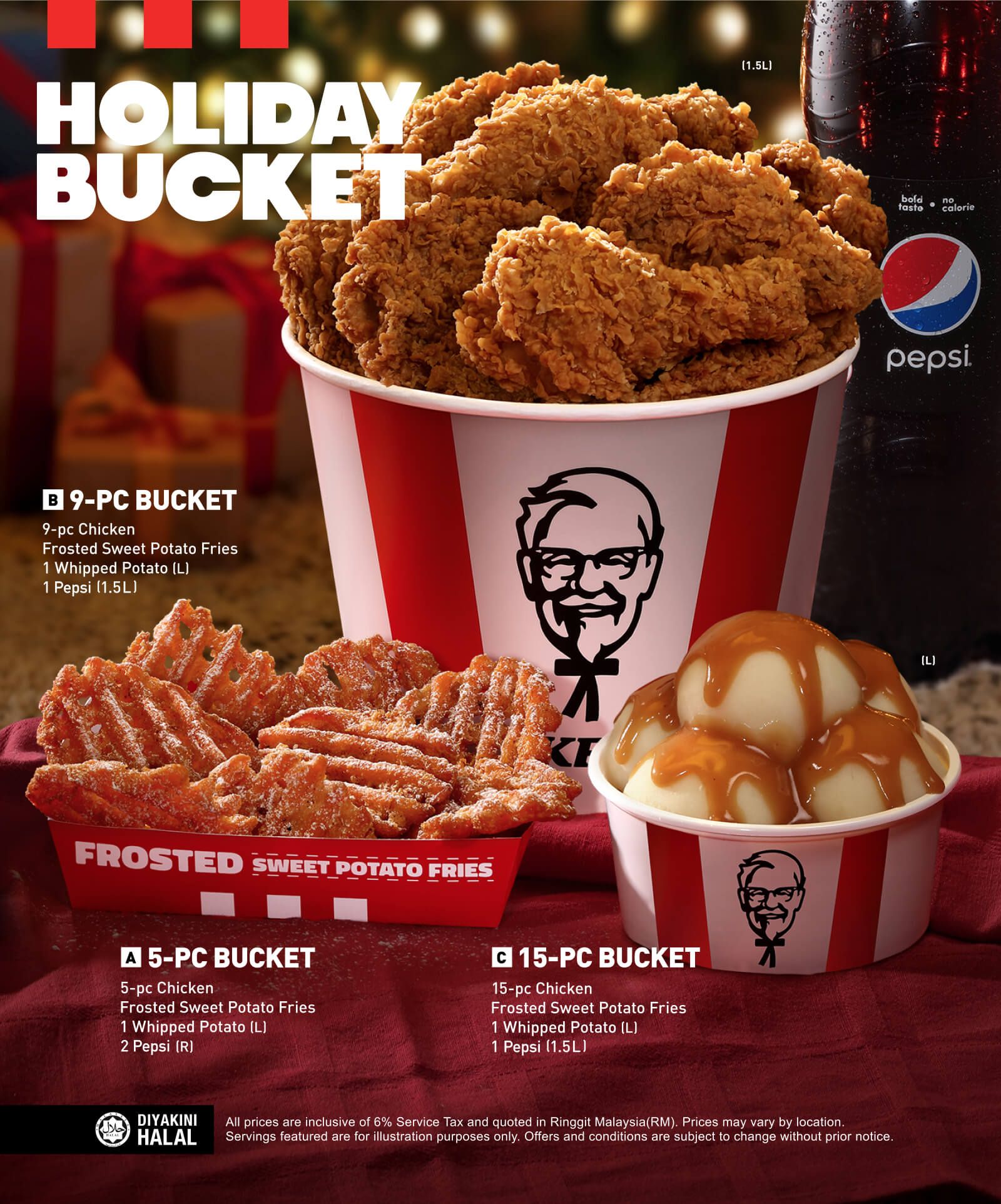Detail Bucket Kfc Menu Nomer 6