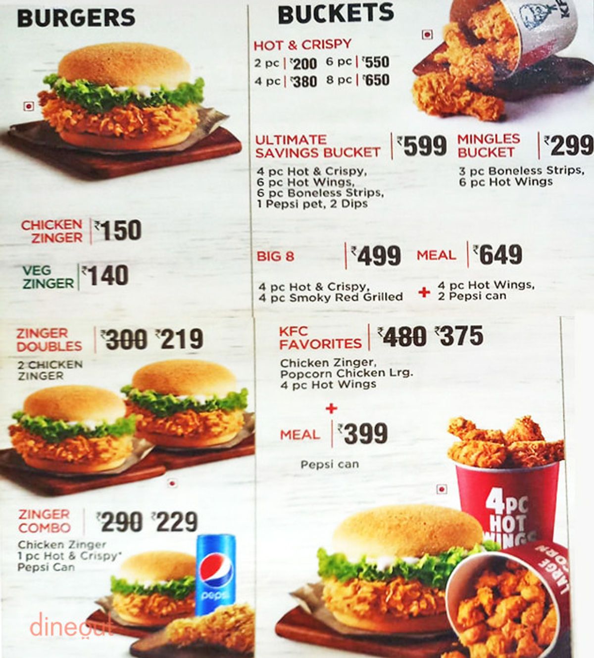 Detail Bucket Kfc Menu Nomer 58