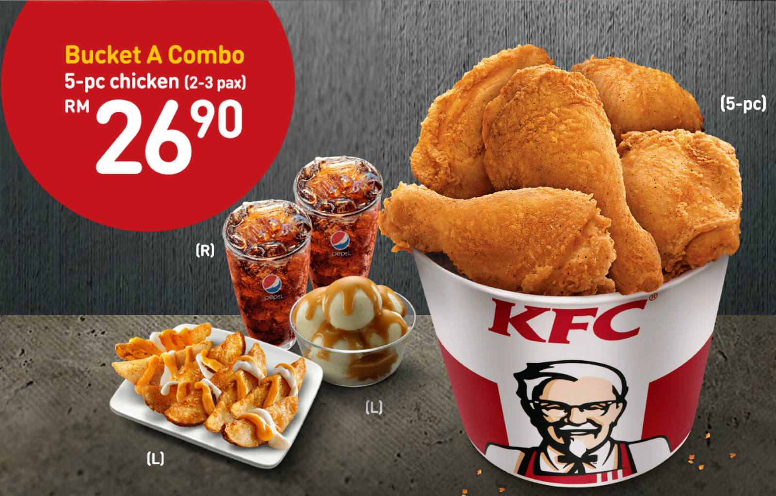 Detail Bucket Kfc Menu Nomer 9