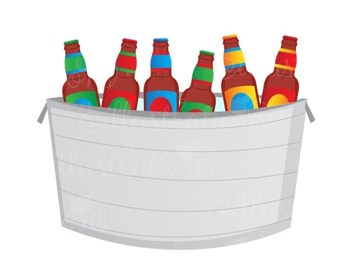 Detail Bucket Of Beer Clipart Nomer 27