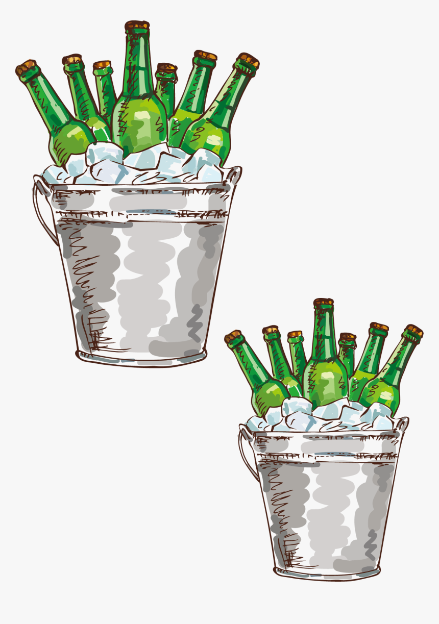 Detail Bucket Of Beer Clipart Nomer 10