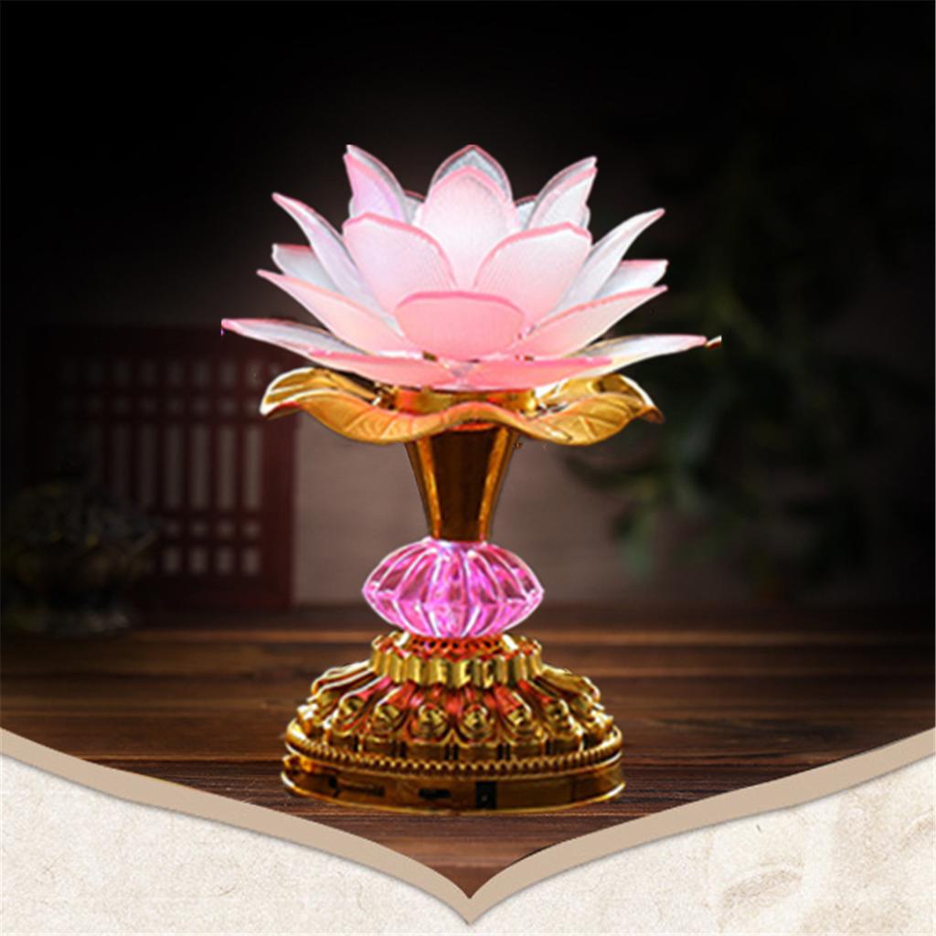 Detail Buddha Lotus Lamp Nomer 14