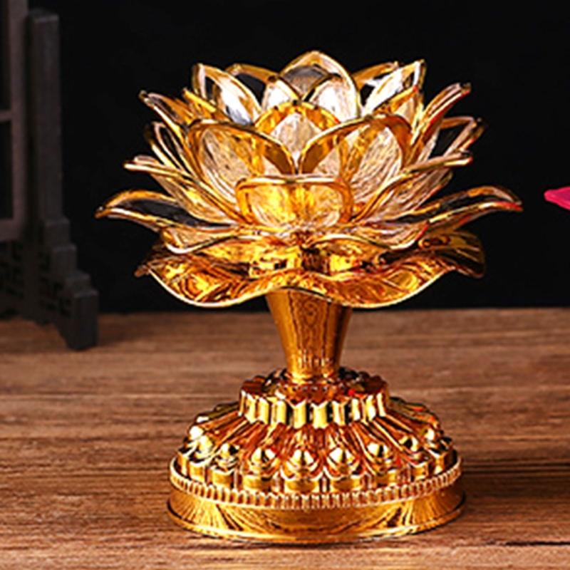 Detail Buddha Lotus Lamp Nomer 27