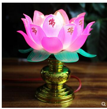 Detail Buddha Lotus Lamp Nomer 35