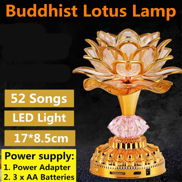 Detail Buddha Lotus Lamp Nomer 37