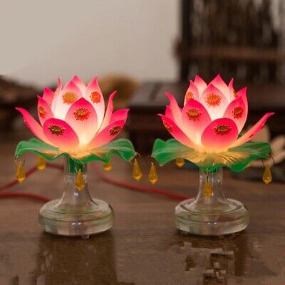 Detail Buddha Lotus Lamp Nomer 5