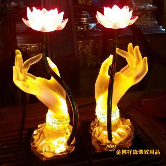 Detail Buddha Lotus Lamp Nomer 41