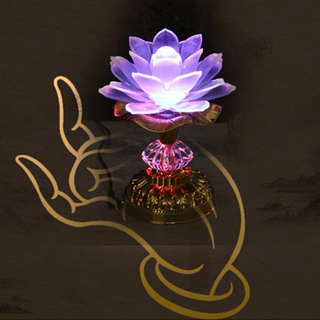 Detail Buddha Lotus Lamp Nomer 46