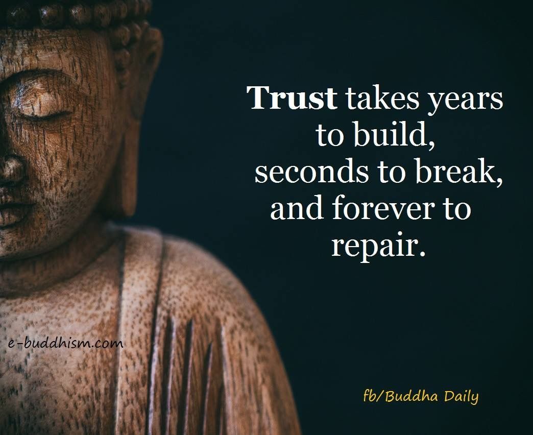 Detail Buddha Quotes On Trust Nomer 8