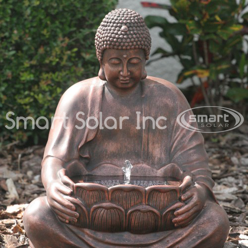 Buddha Solar Water Fountain - KibrisPDR