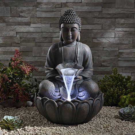 Detail Buddha Solar Water Fountain Nomer 21