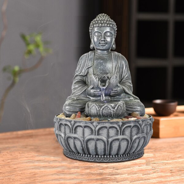 Detail Buddha Solar Water Fountain Nomer 41