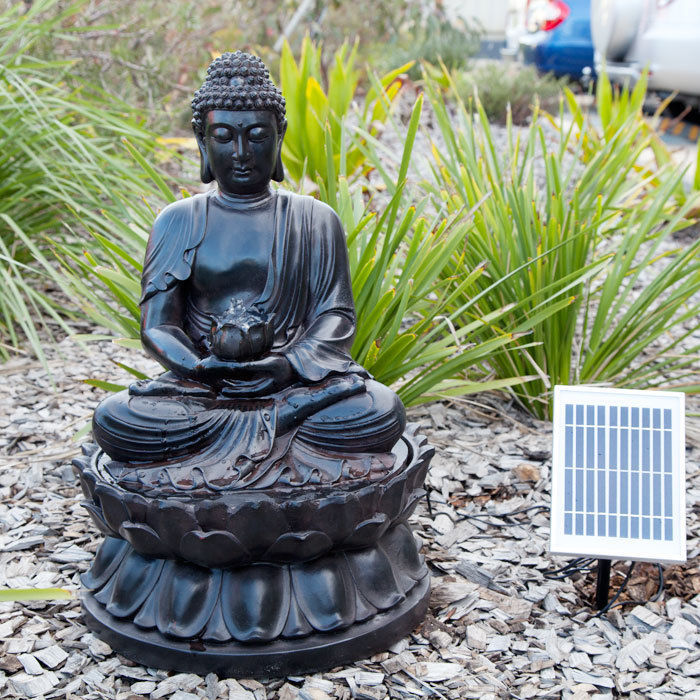 Detail Buddha Solar Water Fountain Nomer 48