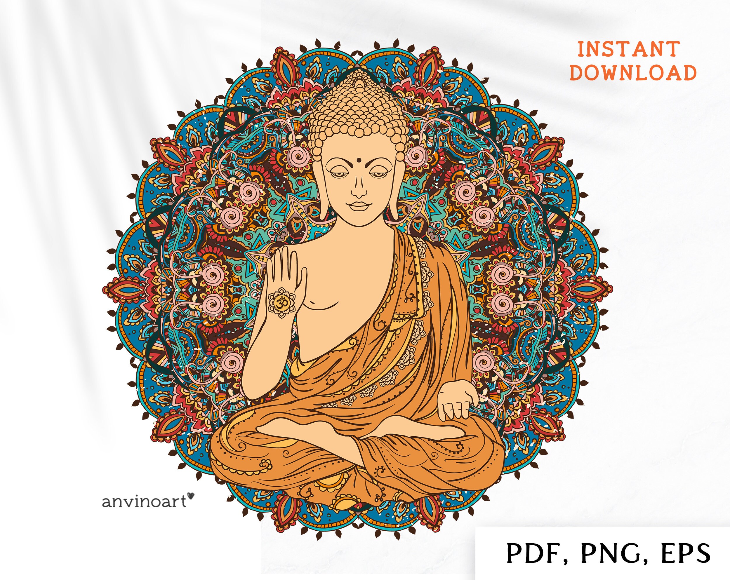 Detail Buddha Vector Png Nomer 24