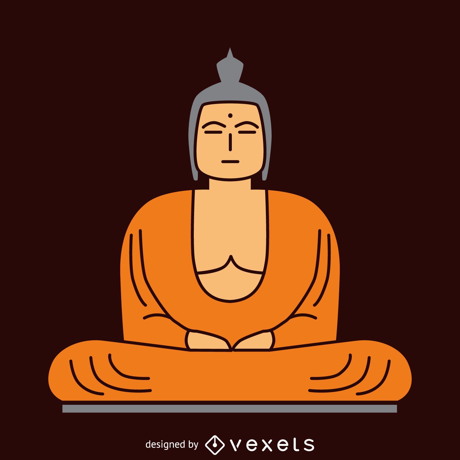 Detail Buddha Vector Png Nomer 25