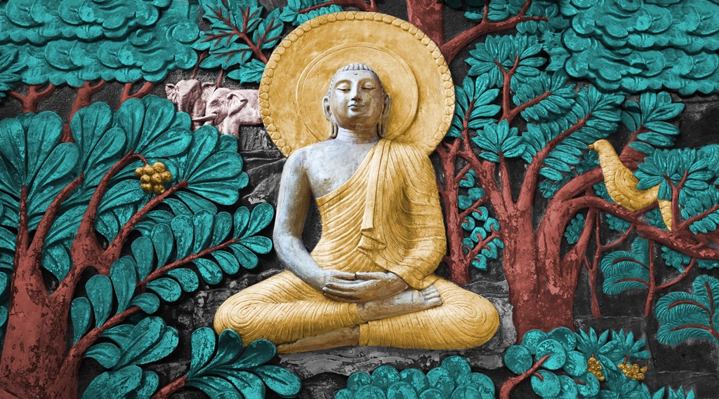 Detail Buddha Wallpaper 3d Nomer 53