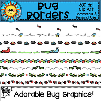 Detail Bug Border Clip Art Nomer 39