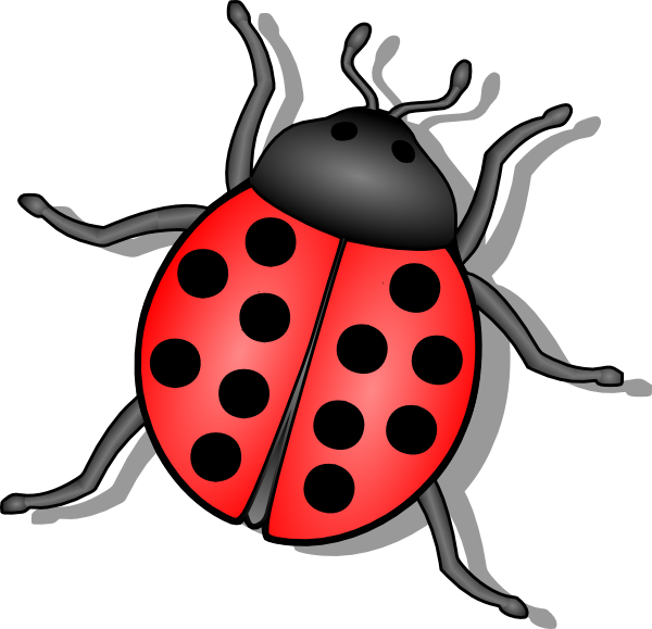 Detail Bug Clip Art Nomer 9