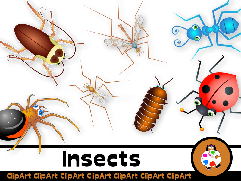 Detail Bug Clipart Images Nomer 48