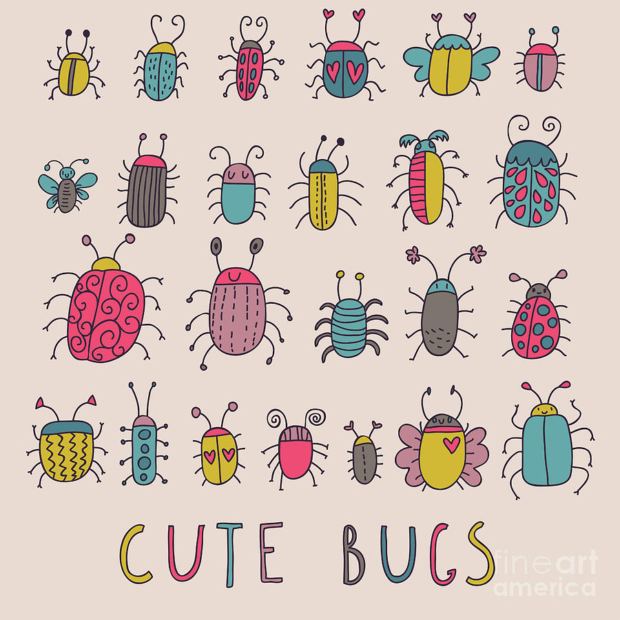 Detail Bug Illustrations Nomer 38