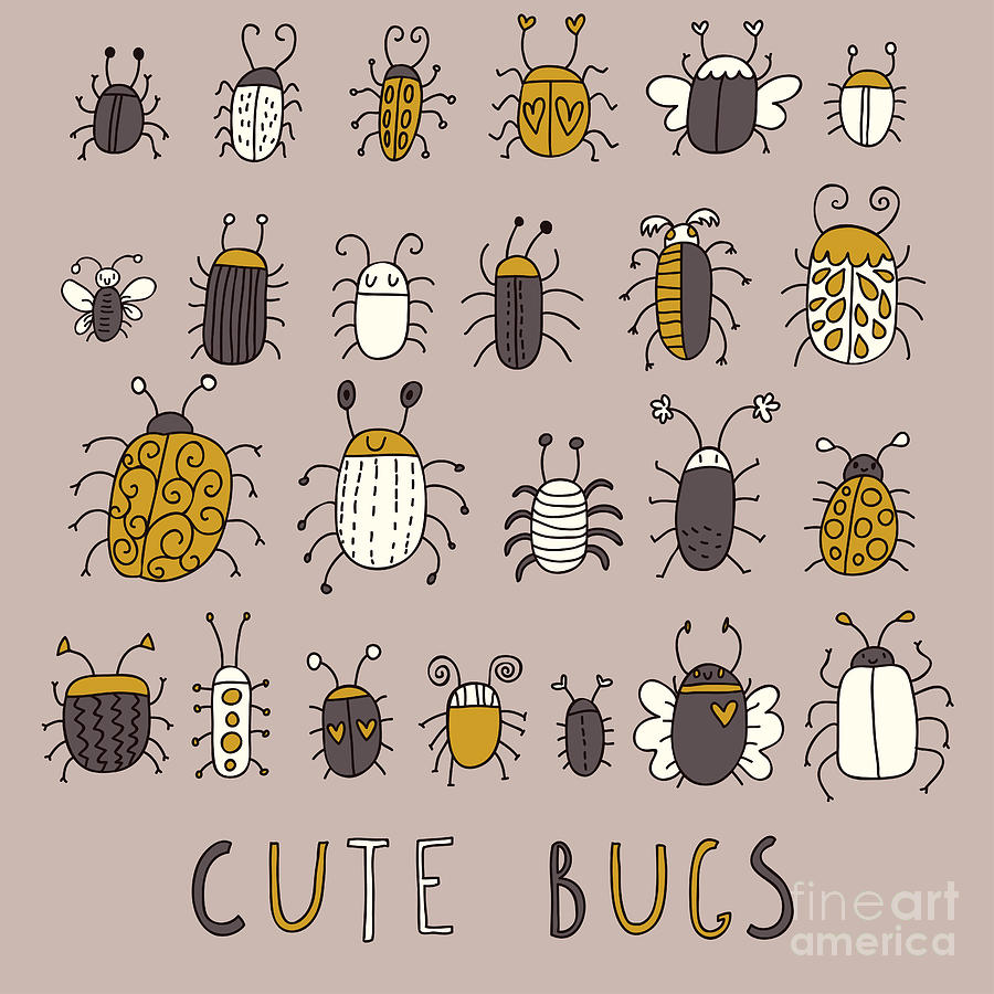 Detail Bug Illustrations Nomer 39