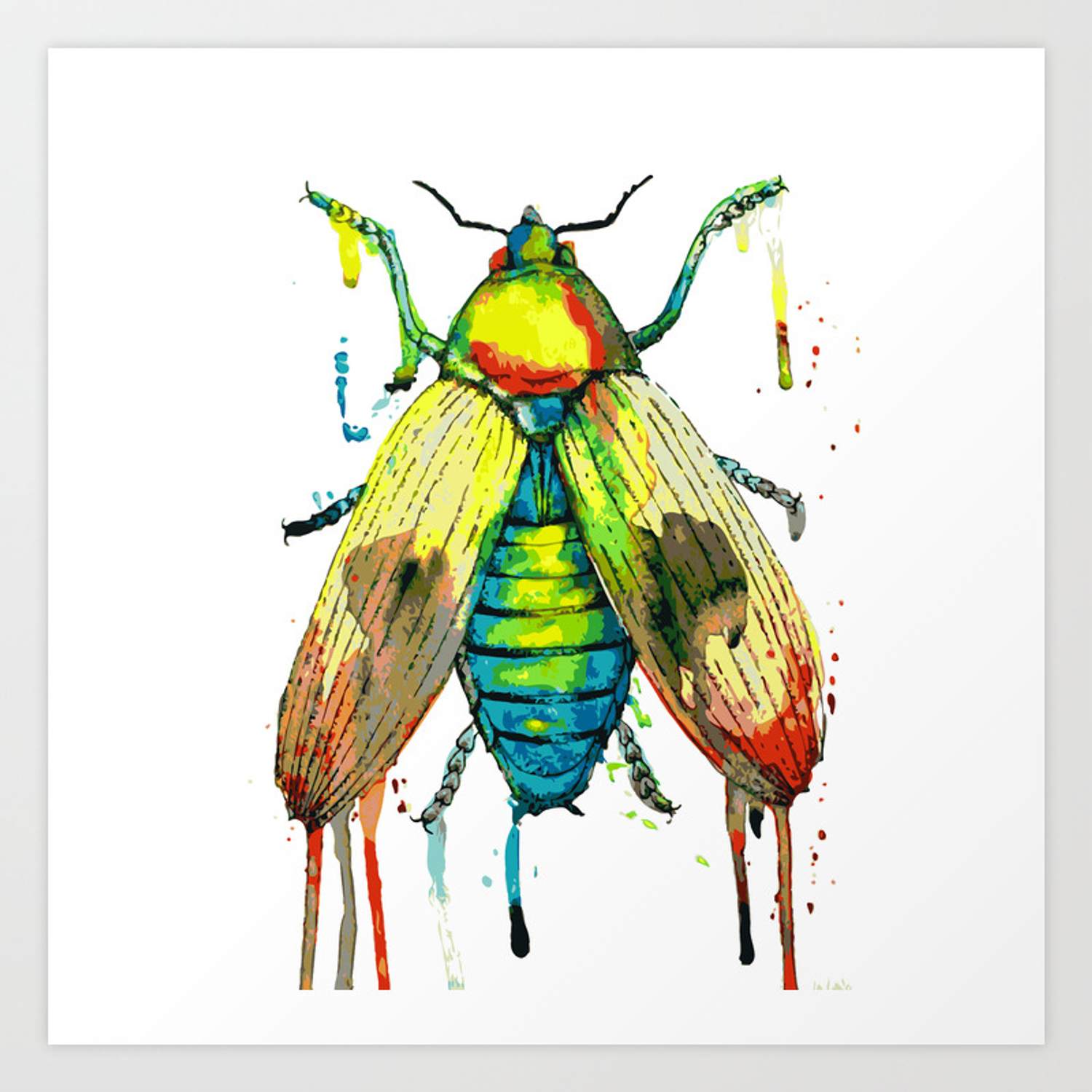 Detail Bug Illustrations Nomer 53