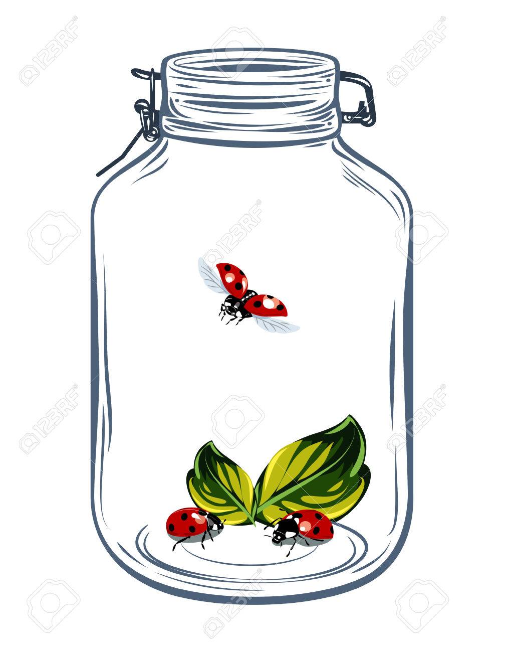 Detail Bug Jar Clipart Nomer 29