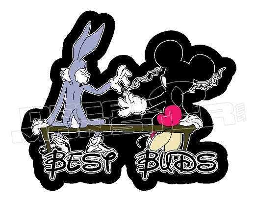 Detail Bugs Bunny And Mickey Mouse Smoking Weed Nomer 8