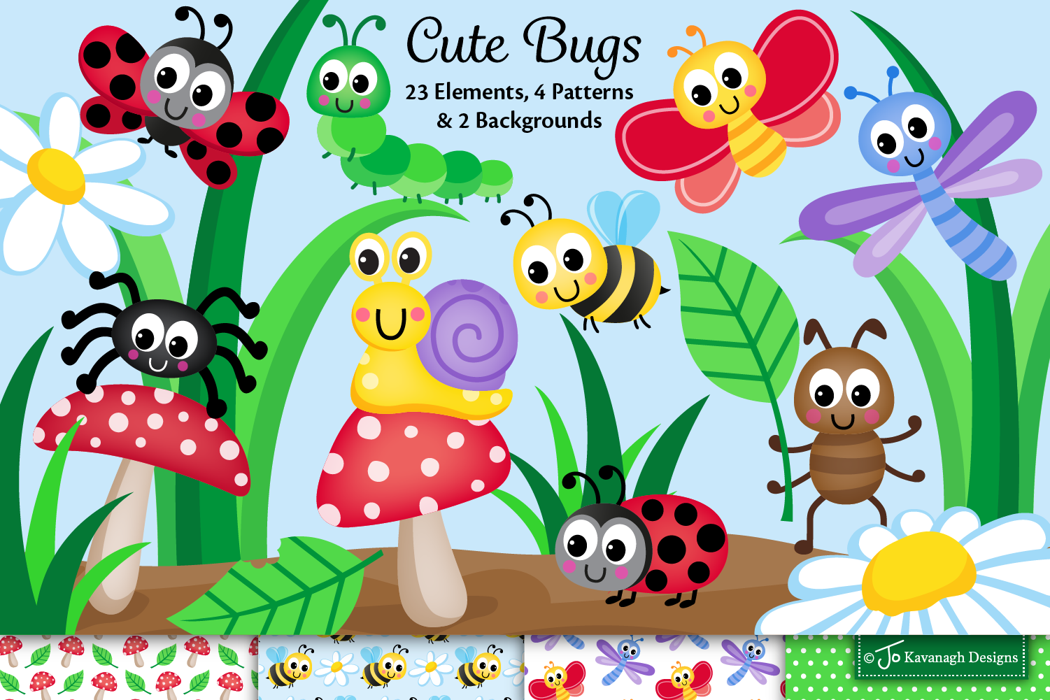 Detail Bugs Clipart Nomer 7