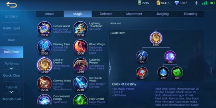 Detail Build Sepatu Mobile Legend Nomer 28