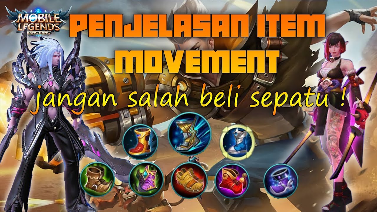 Detail Build Sepatu Mobile Legend Nomer 54