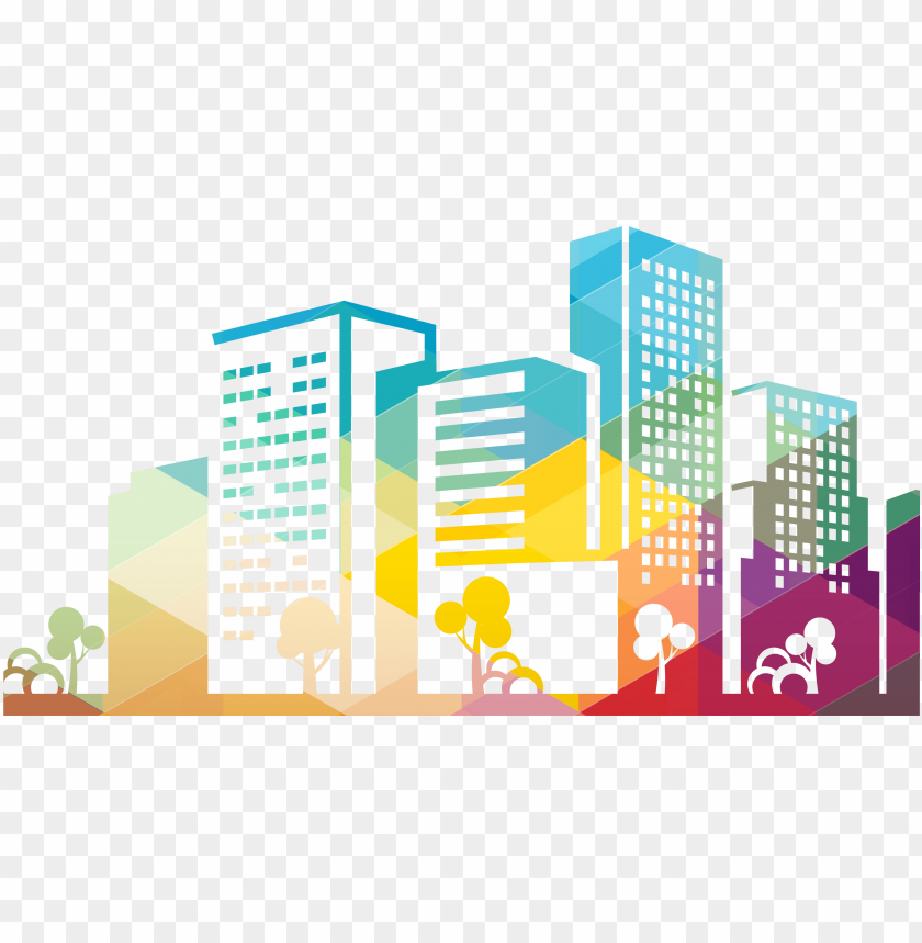 Detail Building Background Png Nomer 18