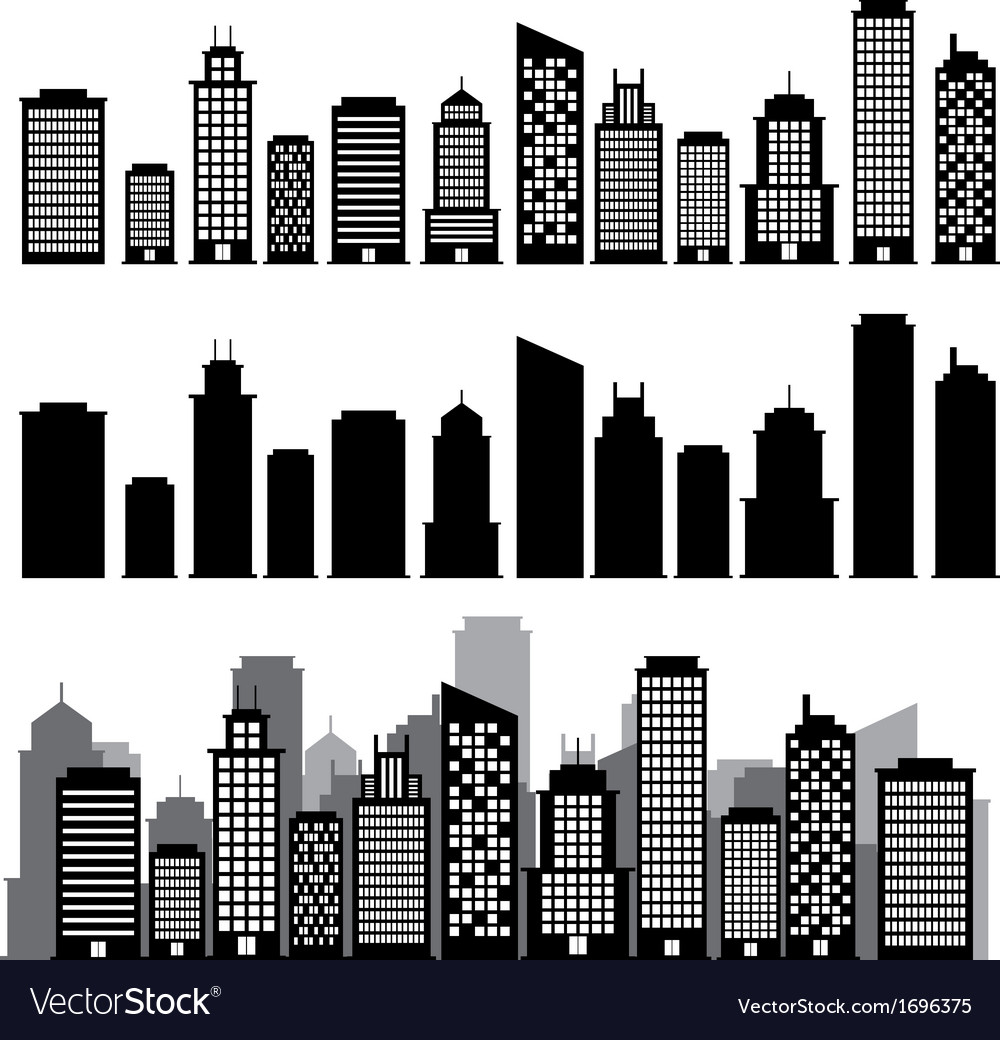 Detail Building Black And White Nomer 3