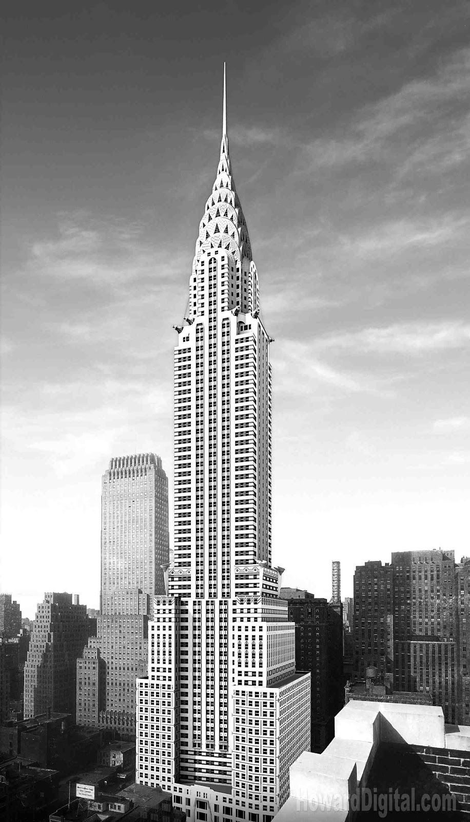 Detail Building Black And White Nomer 44