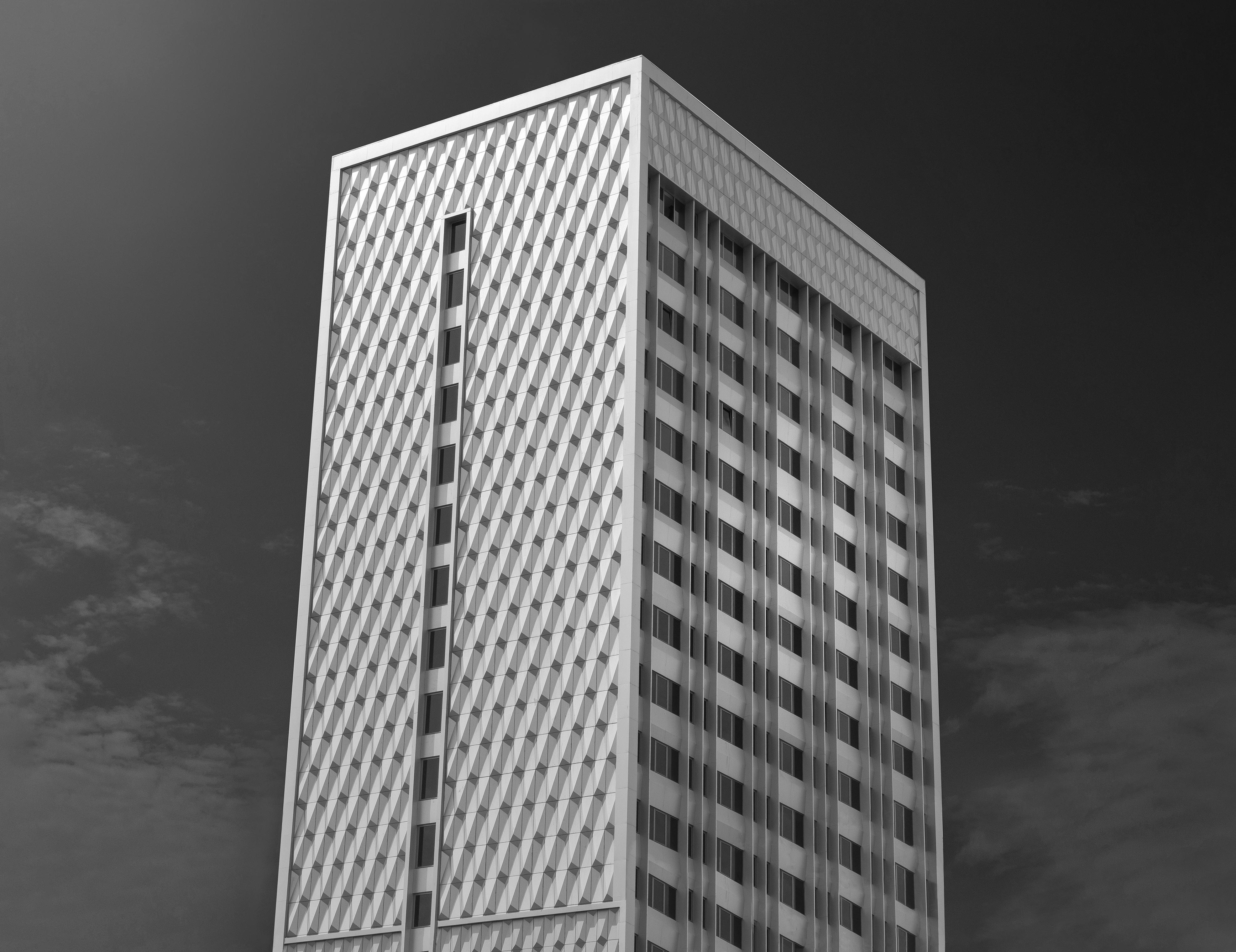 Detail Building Black And White Nomer 45
