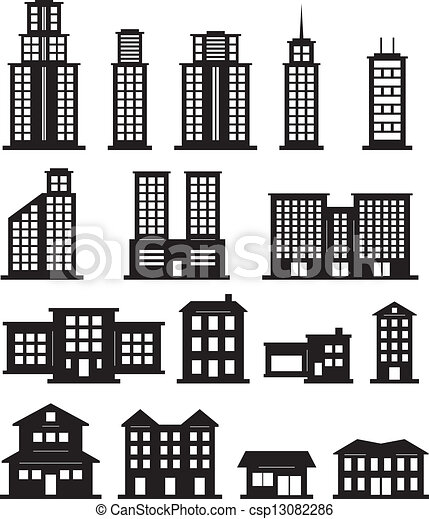 Detail Building Black And White Nomer 47